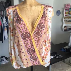 Sleeveless Floral Top